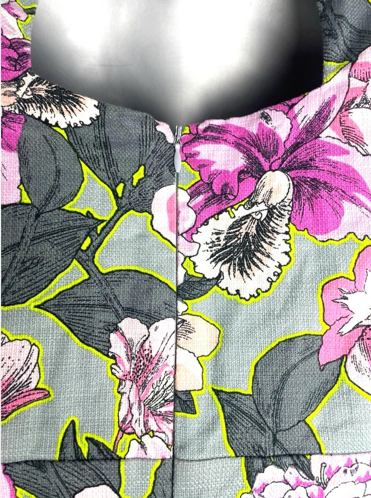 River Island Playsuit Cut Out Back Floral Women's UK Size 8