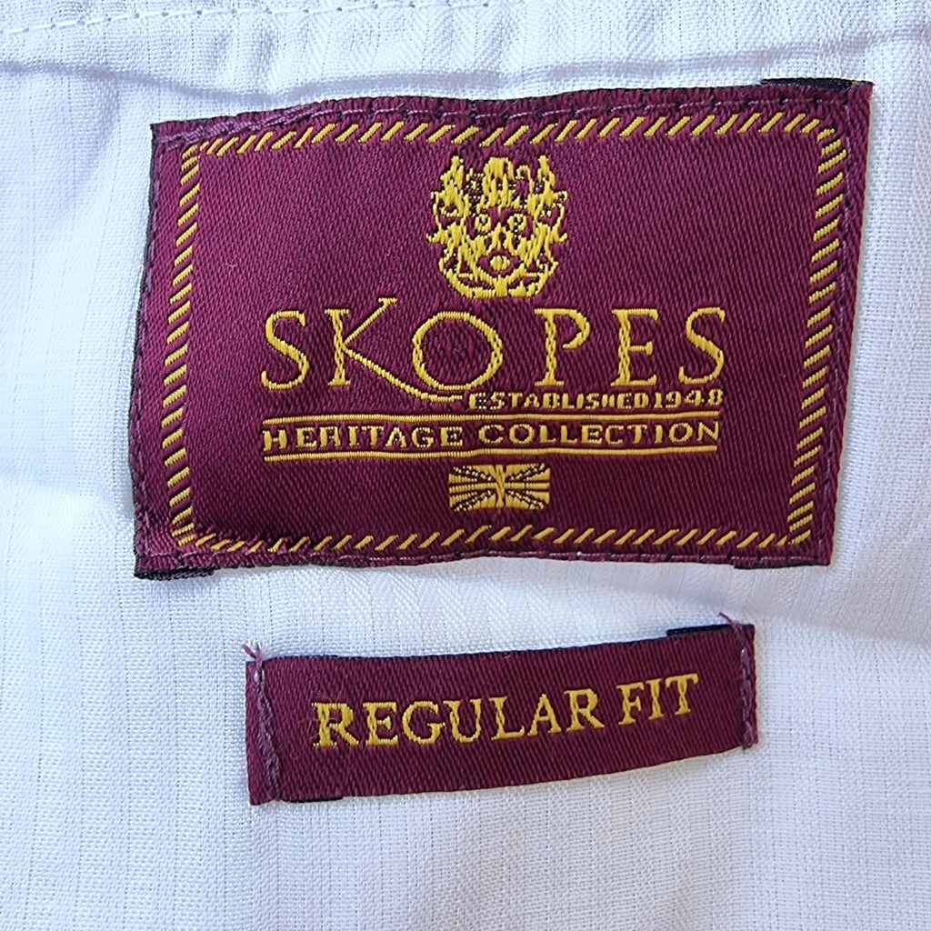 Skopes Chino Shorts Men's UK Size 6XL 54" Waist Grey Pockets 100% Cotton