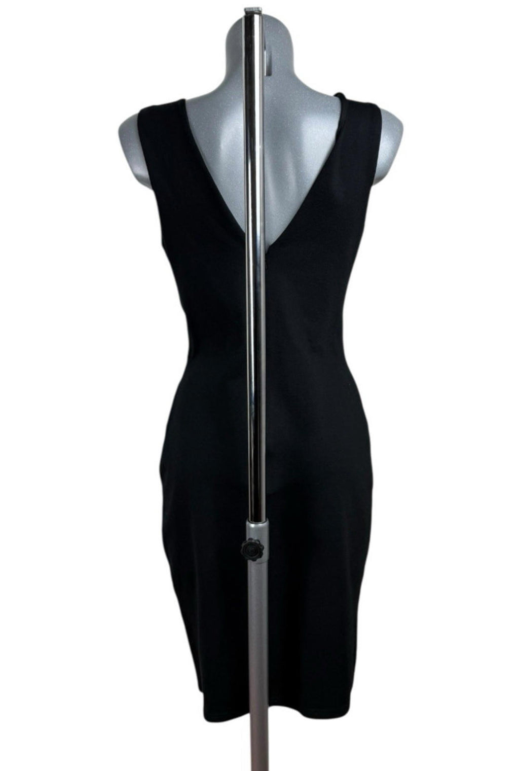 Topshop Black Formal Knee Length Sleeveless Low Back Women’s UK Size 10