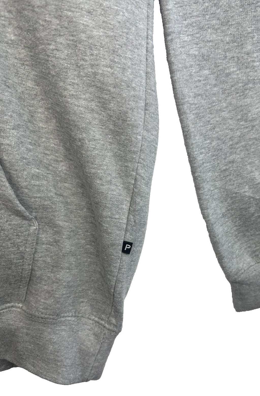 Pennant Gray Devils Softball Hoodie Men's UK Size M Grey Hooded Jersey Pocket Drawstring