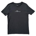 Boohoo MAN T Shirt Short Sleeve Embroidered Black Men's UK Size Large L