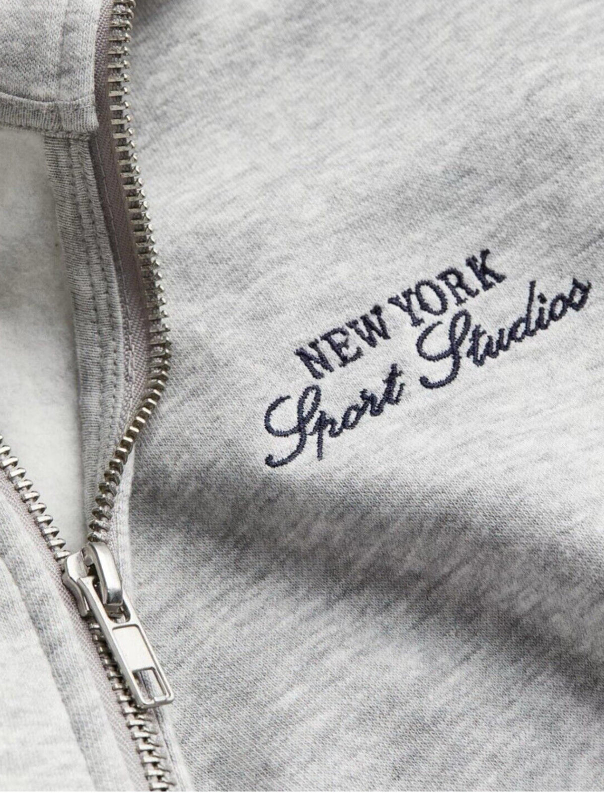 H&M Grey Tracksuit New York Sports Club Relaxed Fit Women’s UK Size XS