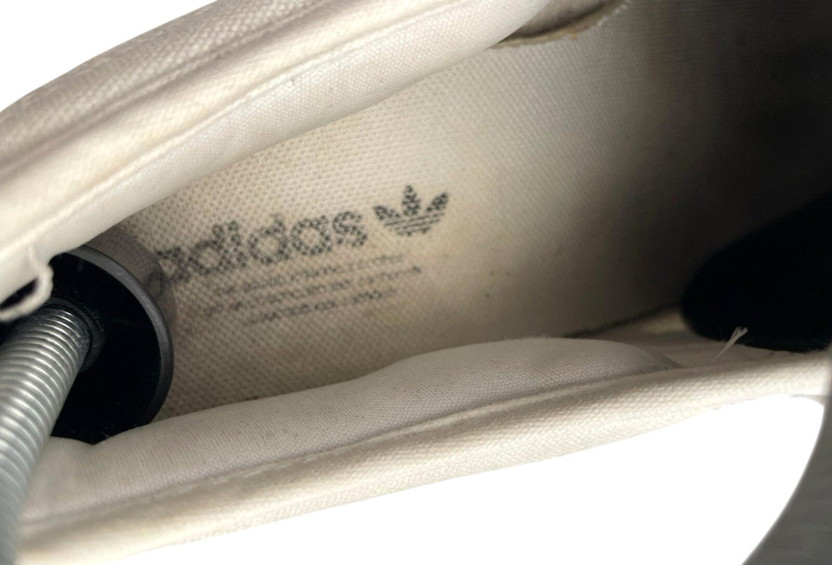 adidas White Adidas Buzz Platform Trainers Women's UK Size 4.5 Lace Up White