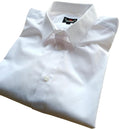 River Island Shirt Men's UK Size L White Long Sleeve Barrel Cuff Wing Collar