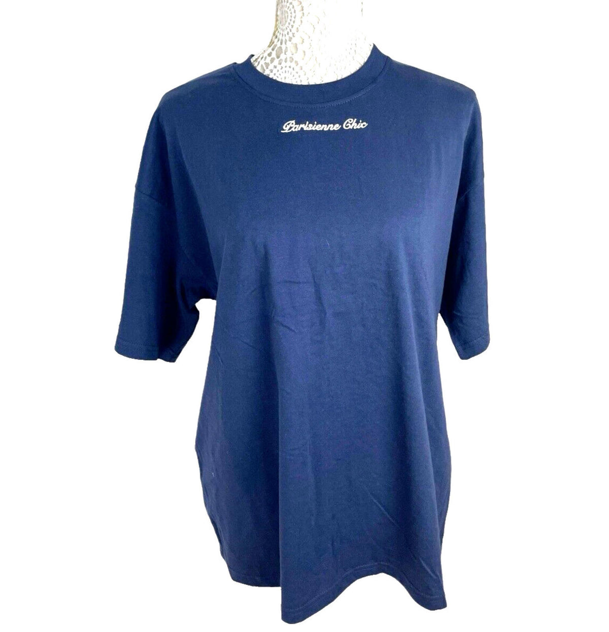 Pretty Little Thing Blue Pretty Little Thing Maternity T-Shirt Blue Women's UK Size 8