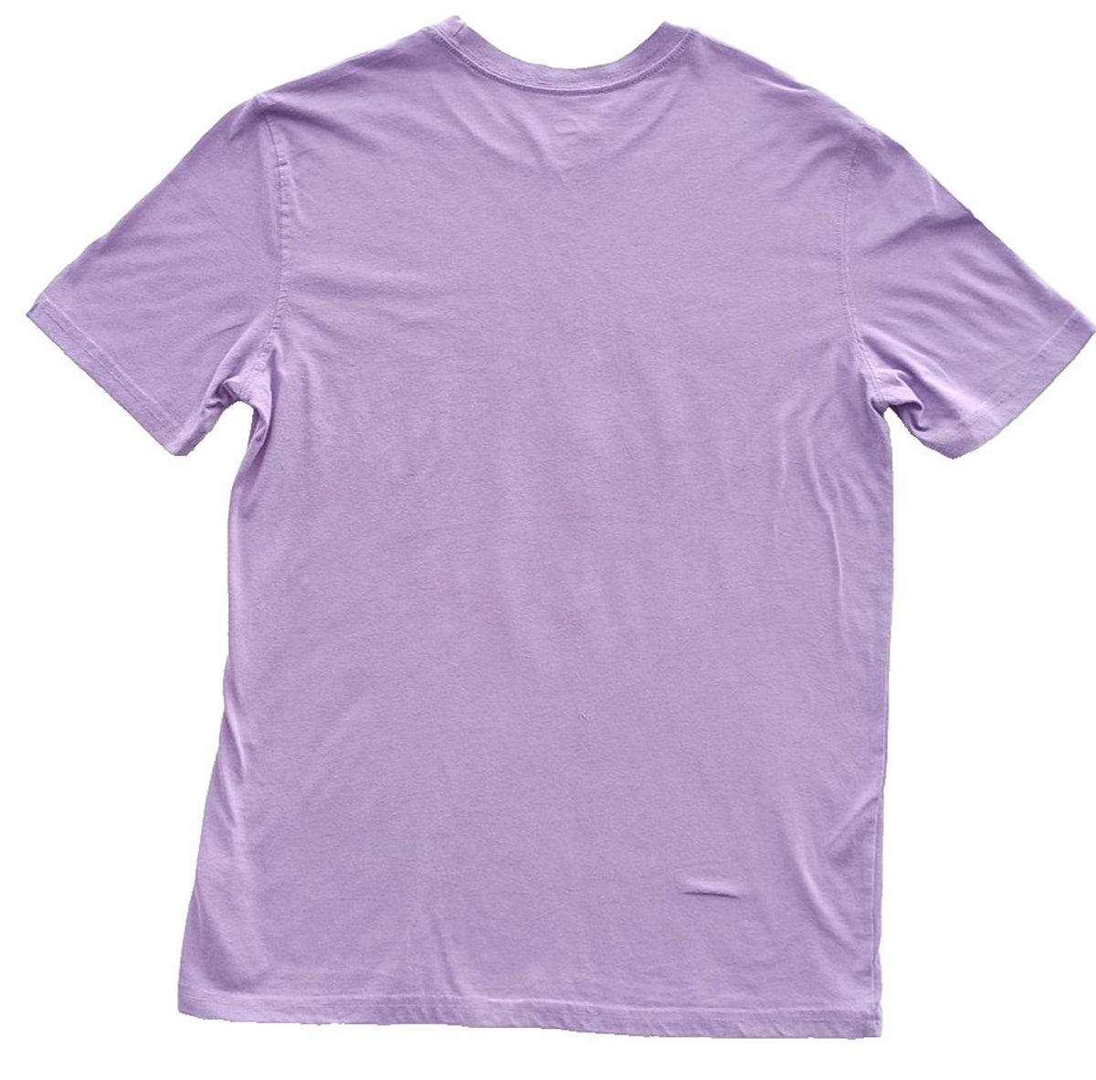 NBA Lilac NBA Graphic Print T-Shirt Men's UK Size M Lilac Crew Neck Cotton Rich Lakers