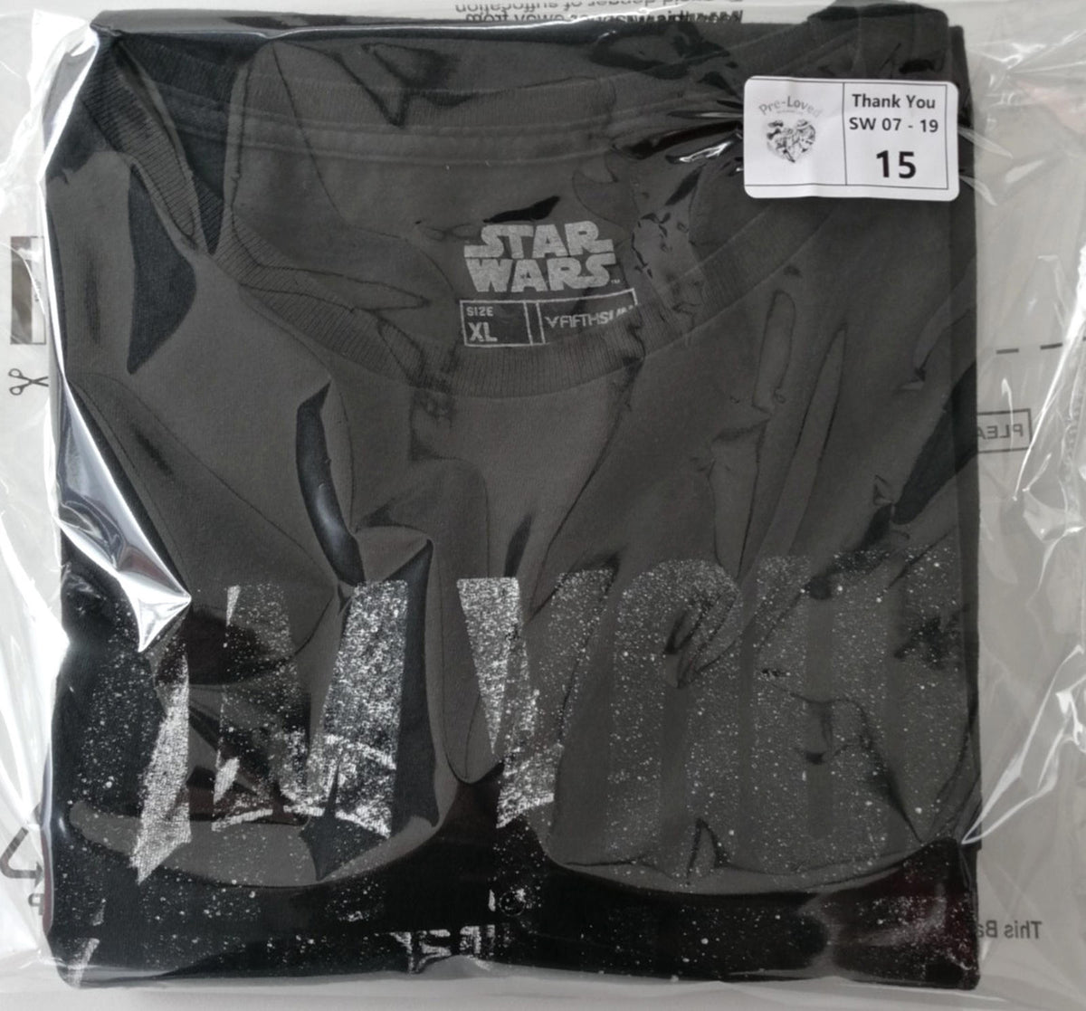 Star Wars I Am Your Father Graphic Print T-Shirt Men's Size XL Black Crew Neck