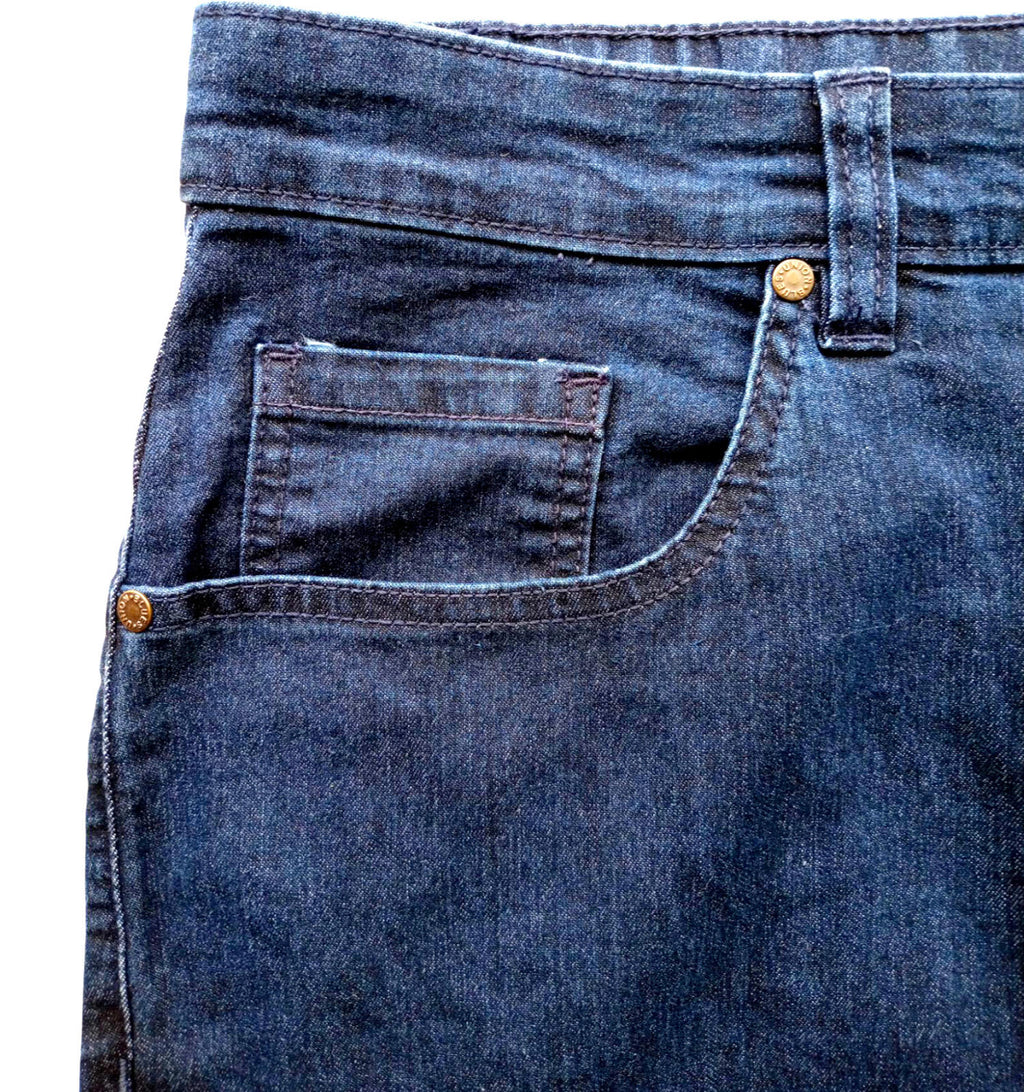 Union Navy Blue Union Denim Jeans Navy Men's UK Size 46"W 31"L