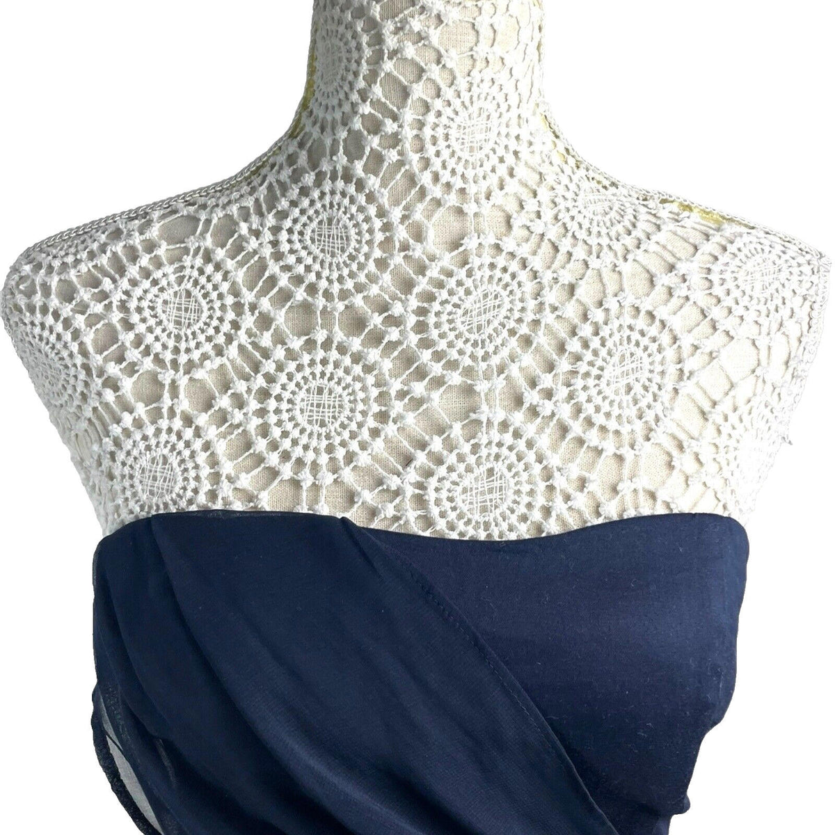 AX Paris Navy AX Paris Mini Dress Navy Strapless Embellished Padded Women's UK Size 10