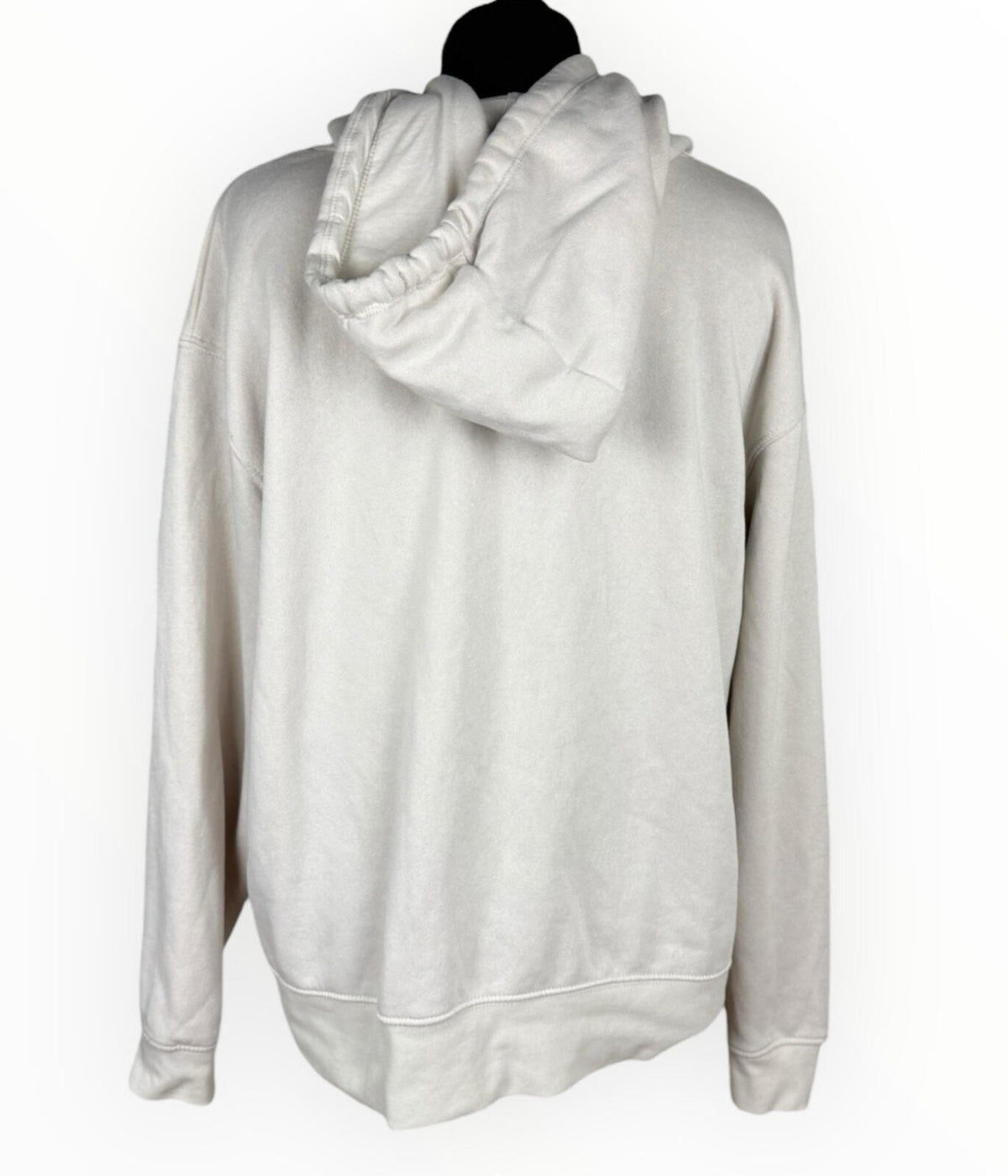 Primark Hoodie Women's UK Size M Fleece Lined Long Sleeve Jersey Beige