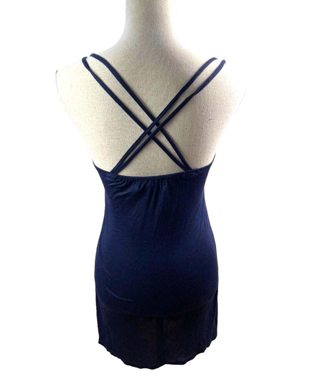 Little Mistress Blue Evening Dress Navy Embellished Women's UK Size UK Size 10