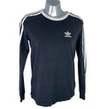 Adidas Black Long Sleeve T-shirt Top Women's UK Size 6