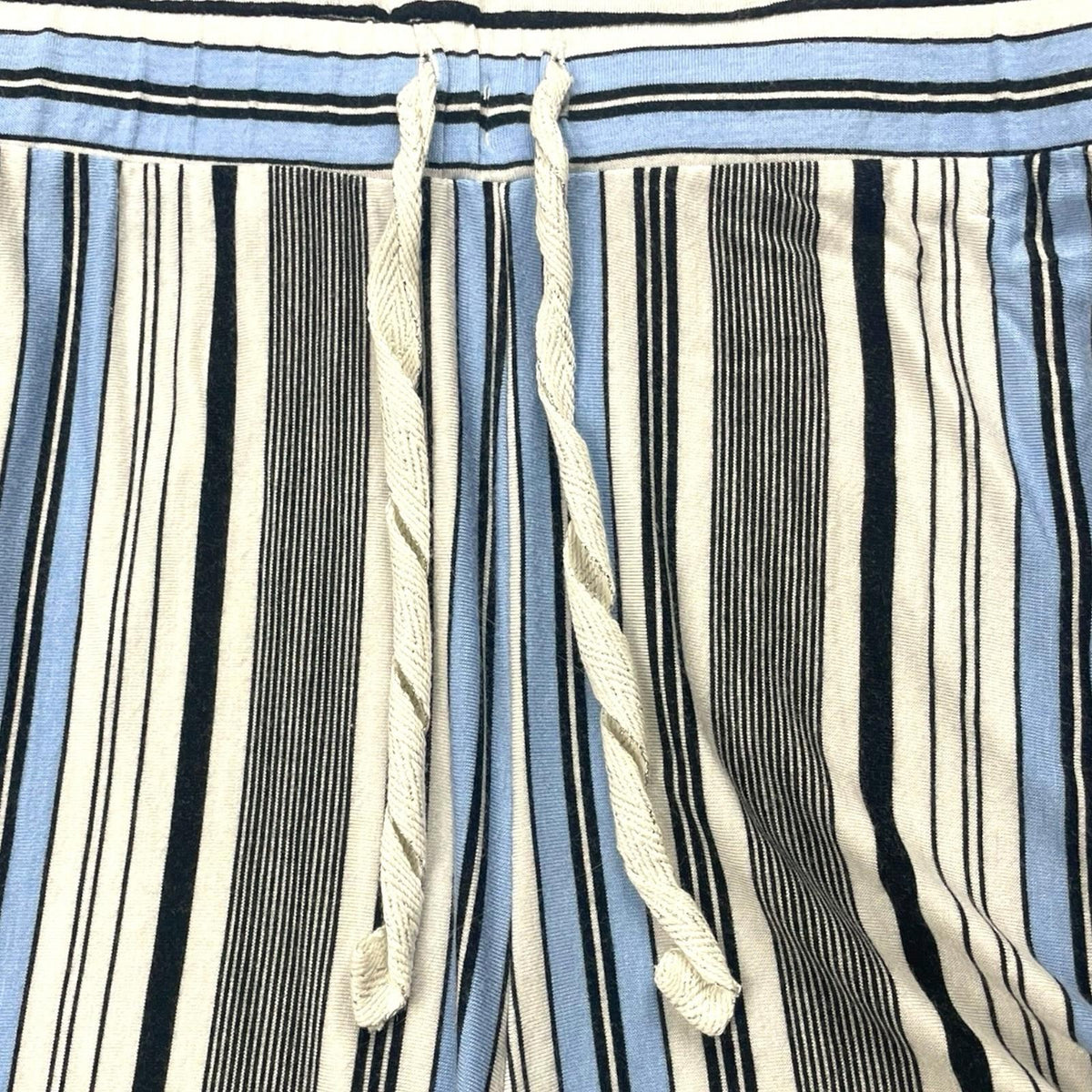 TU Stripe Playsuit Frill Detail Drawstring Waist Women's UK Size 12