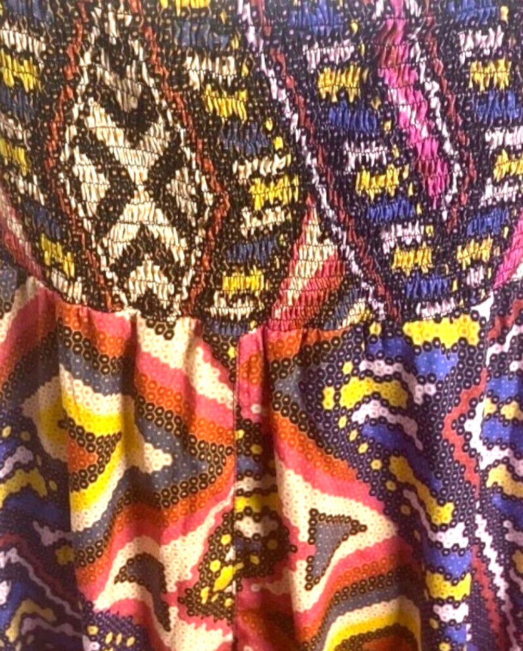 Simply Be Dress Diamond Abstract Summer Women's UK Size 16