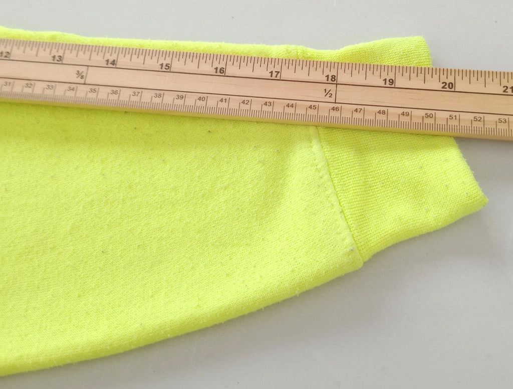 Exist Miami Yellow St George Island Hoodie Men's UK Size S Yellow Jersey Hooded Pockets Zip Front