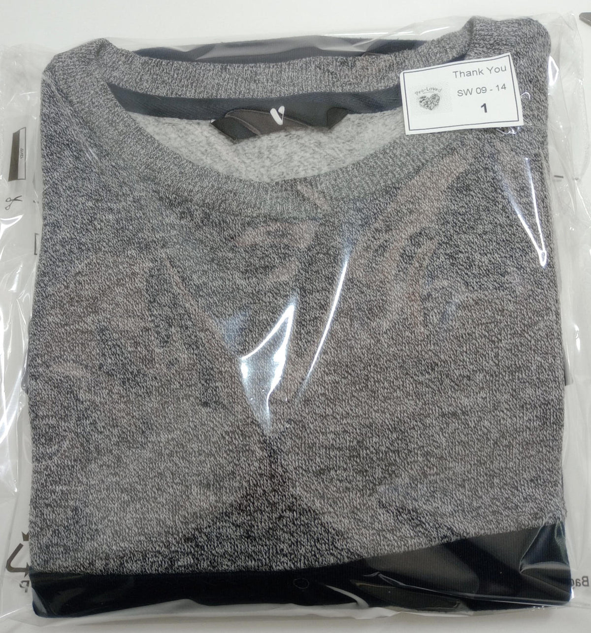 Very Knit Jumper Men's UK Size XL Blue Grey Long Sleeve Crew Neck Easy Care Sweater
