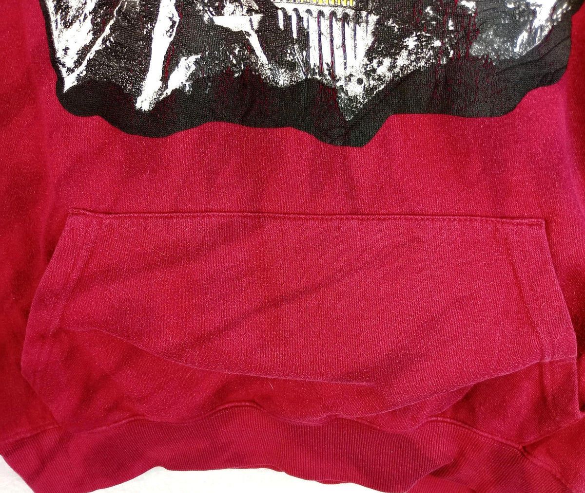 Wizarding World Of Harry Potter Red Wizarding World Harry Potter Hoodie Men's UK Size M Red Jersey Hooded Pockets