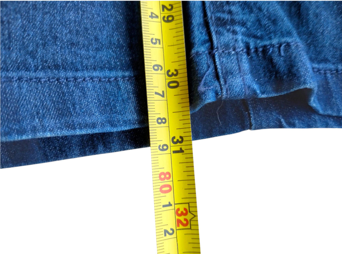 Union Navy Blue Union Denim Jeans Navy Men's UK Size 46"W 31"L