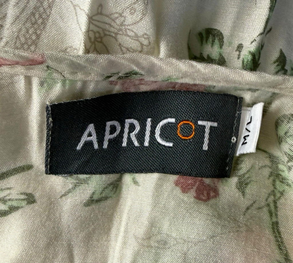 Apricot Pinafore Dress