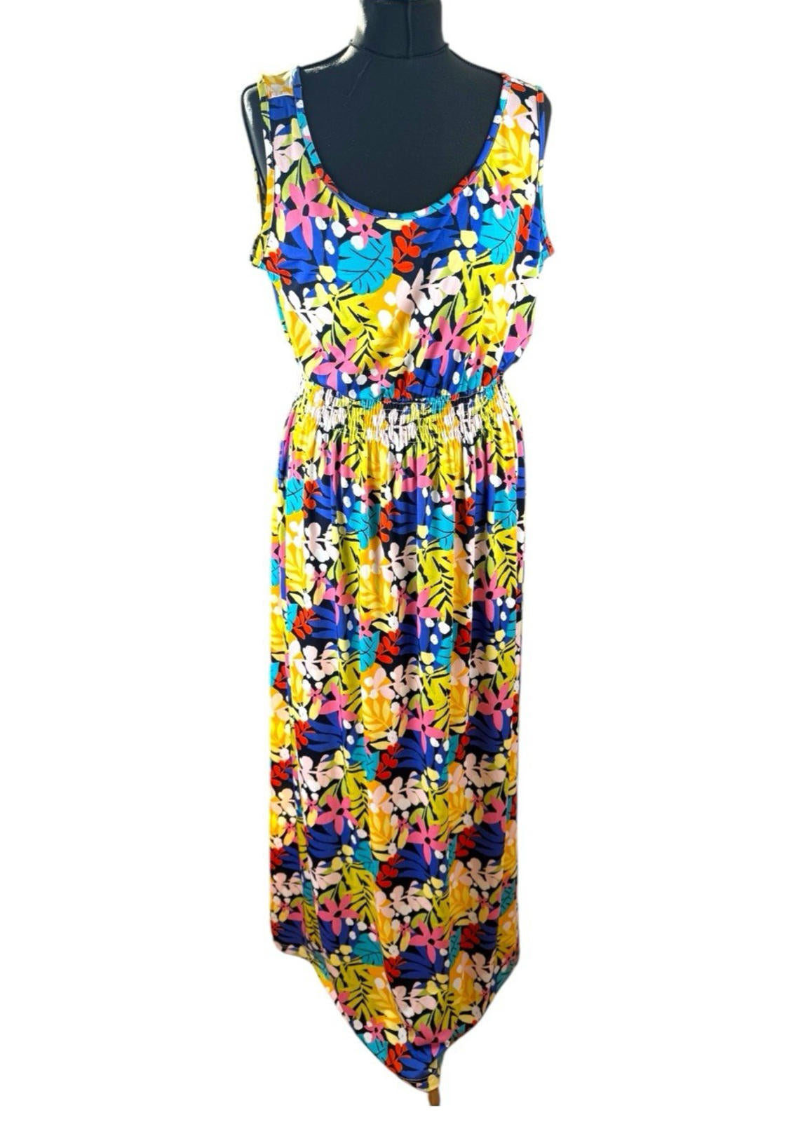 Studio Multicolour Floral Maxi Dress Women’s UK Size 16-18