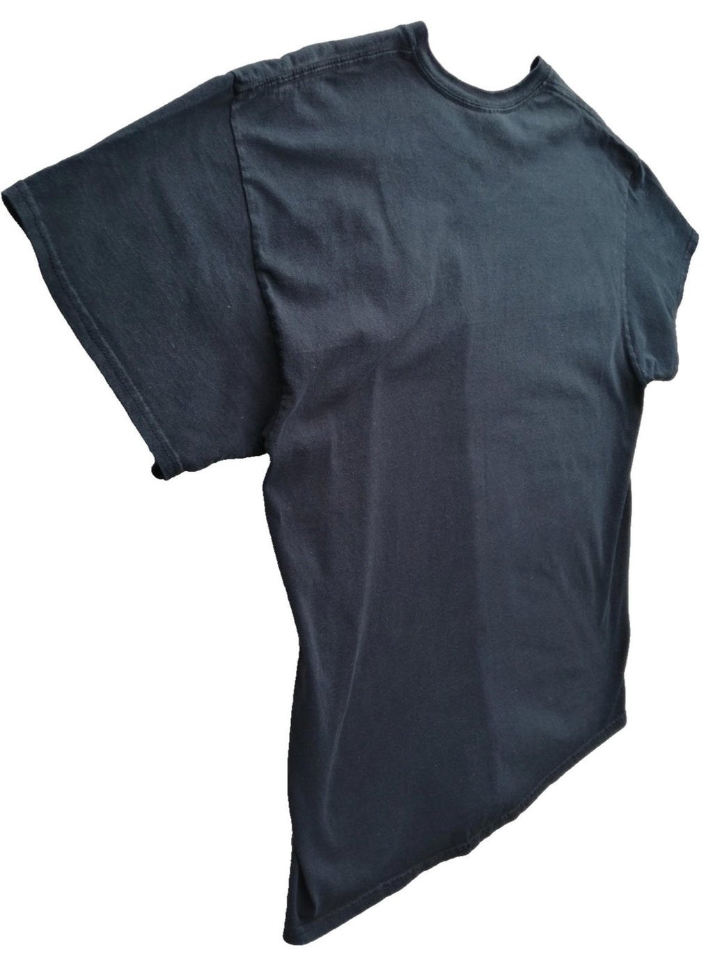 Gildan Black Graffiti Font Graphic Print T-Shirt Men's Size XL Black Crew Neck 100% Cotton