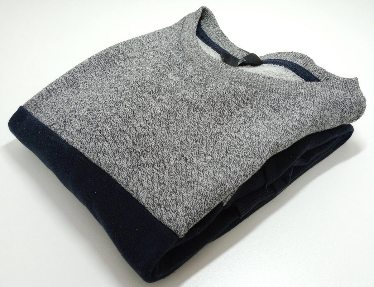 Very Knit Jumper Men's UK Size XL Blue Grey Long Sleeve Crew Neck Easy Care Sweater
