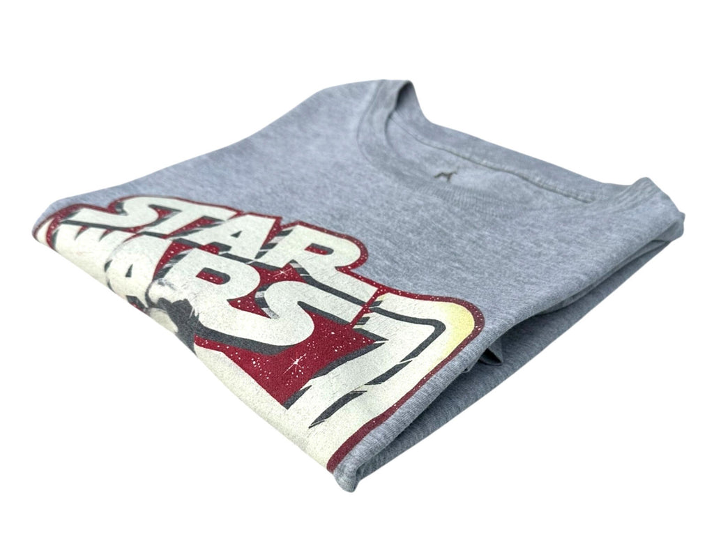 Star Wars Gray Star Wars T-Shirt Darth Vader Grey Graphic Print Men's UK Size Medium M