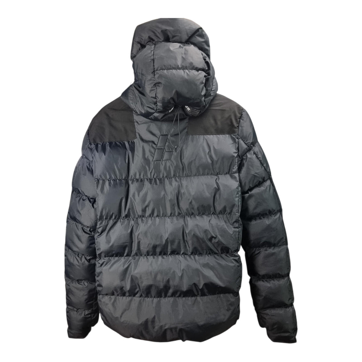 Lorenzo Veratti Puffer Jacket Men's UK Size M Black Windbreaker Down Coat Zip