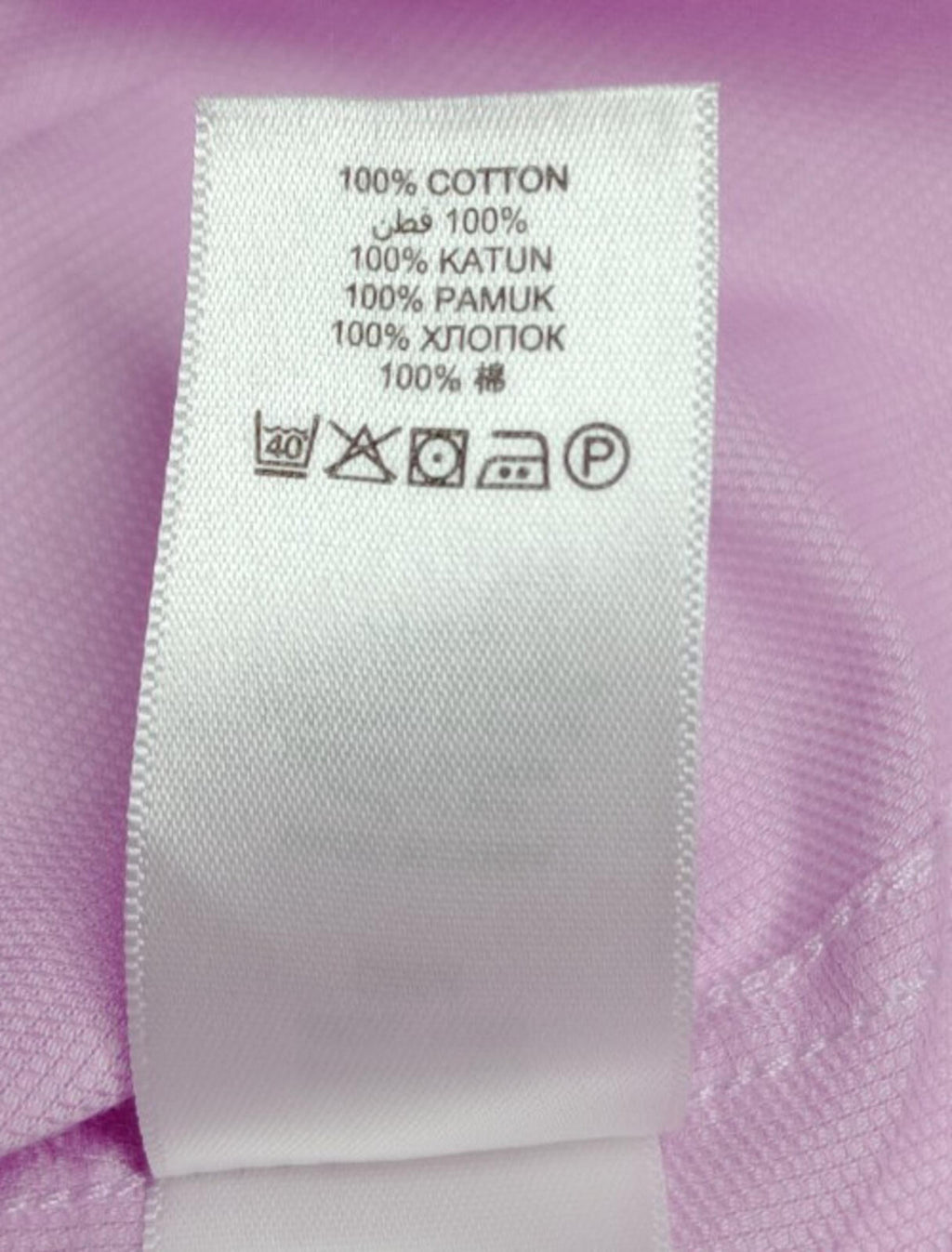 St George By Duffer Shirt Men's UK Size S Pink Stripe 100% Cotton Slim Fit