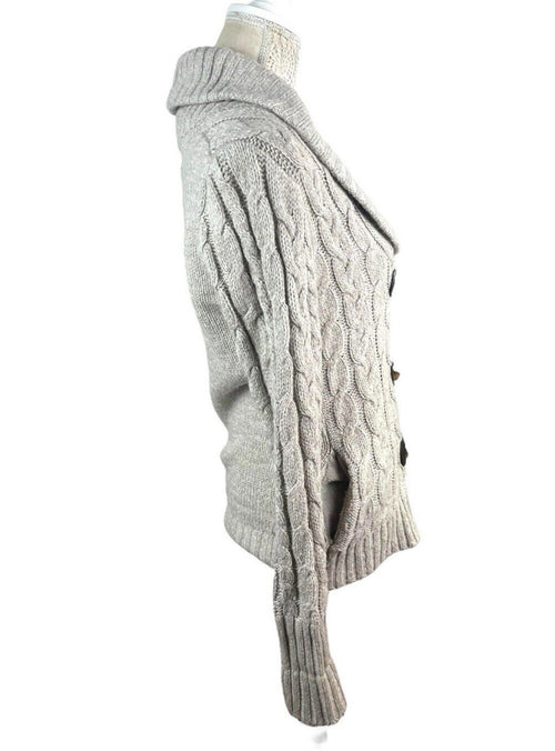 Atmosphere Cream Knit Cardigan Collared Women's UK Size 12