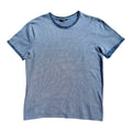 Peacocks Blue Peacocks T-Shirt Men's UK Size XL Blue Geometric Pattern Crew Neck Summer