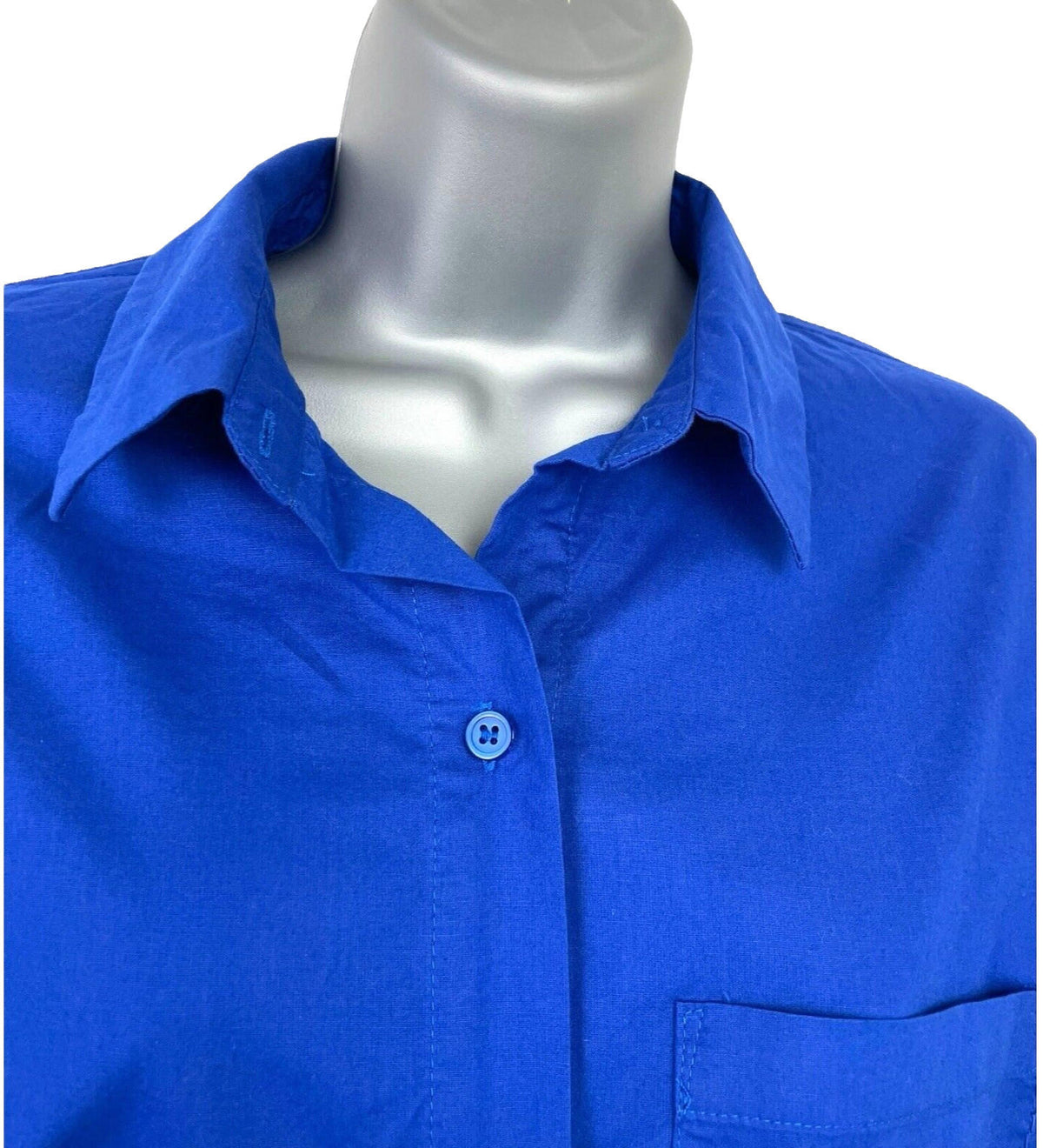 Divided Shirt Over Sized Blue 100% Cotton Women’s UK Size XS
