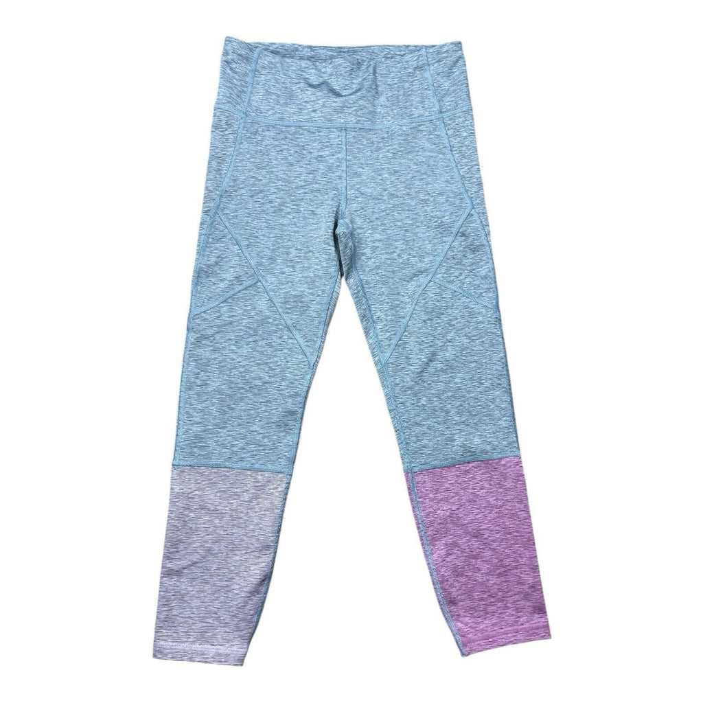 Gap Fit Grey & Pink Activewear Leggings Cropped Women’s UK Size S