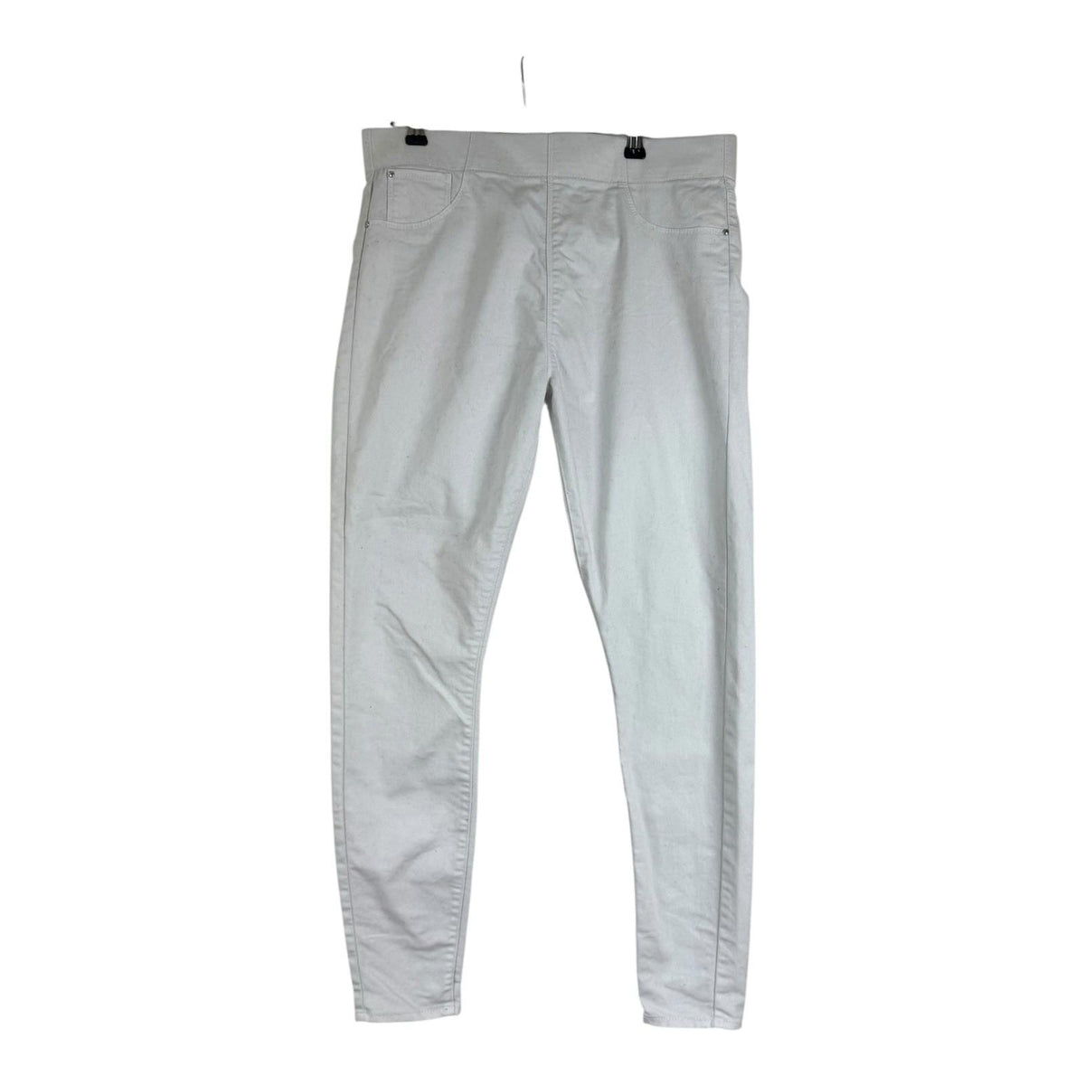 Papaya White Jeggings Skinny Leg Stretch High Waist Women’s UK Size 12