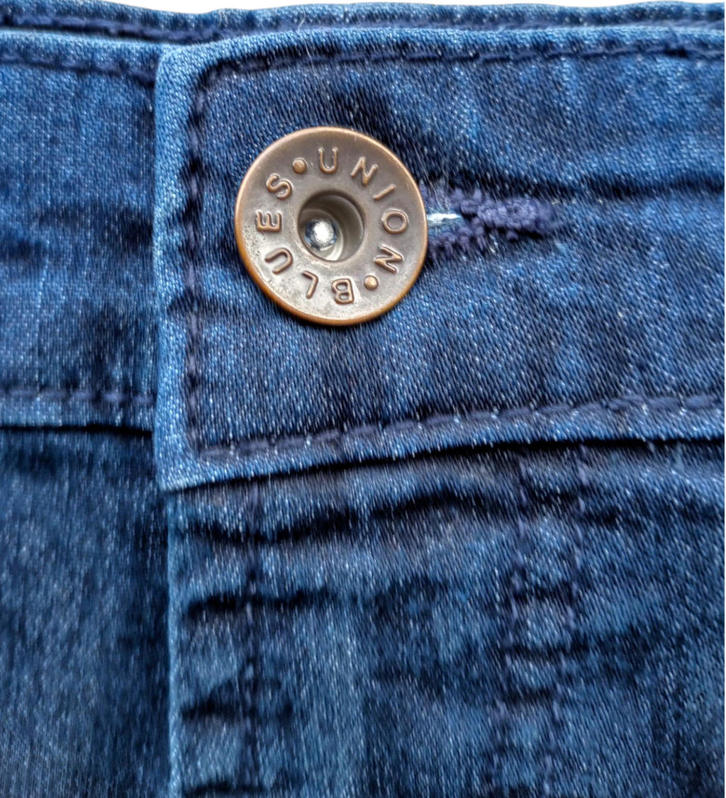 Union Navy Blue Union Denim Jeans Navy Men's UK Size 46"W 31"L