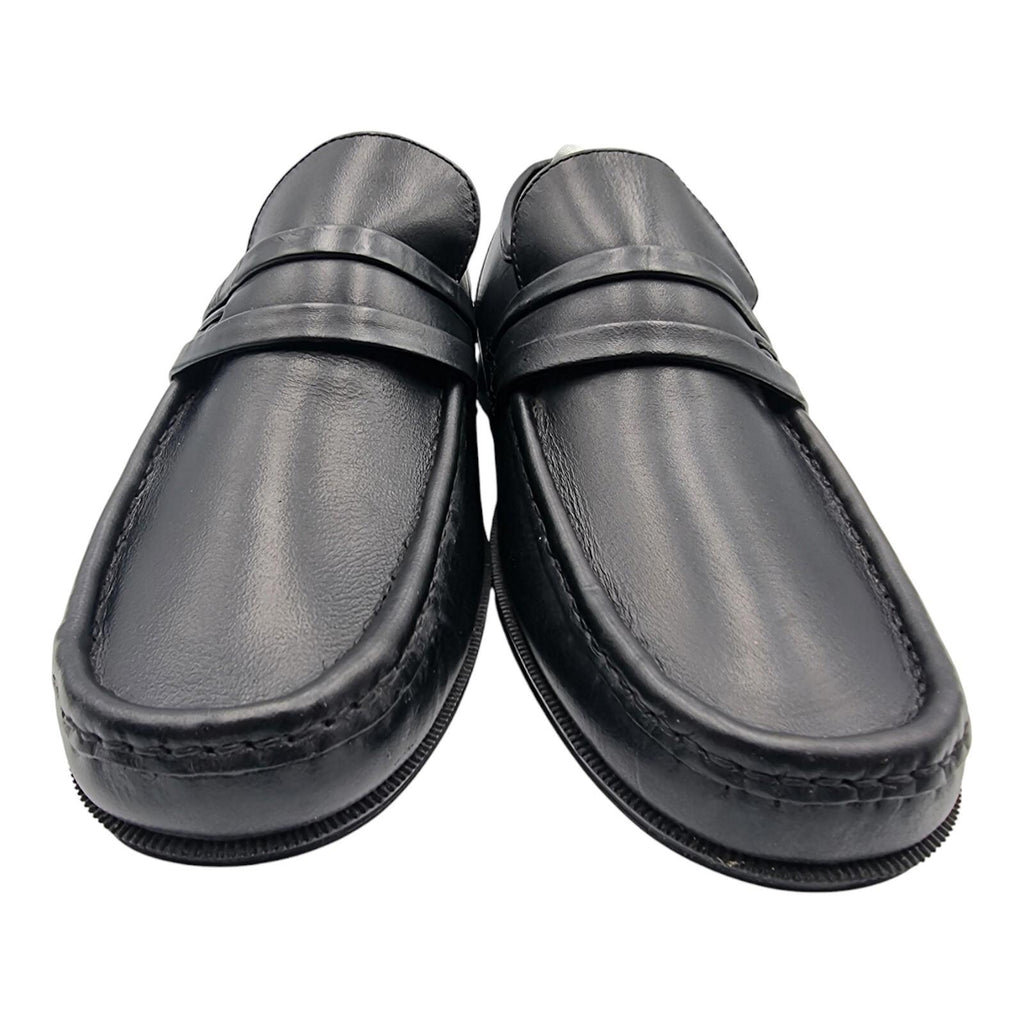 George Black George Black Shoes Faux Leather Slip On Loafers Wide Fit Men's UK Size 6