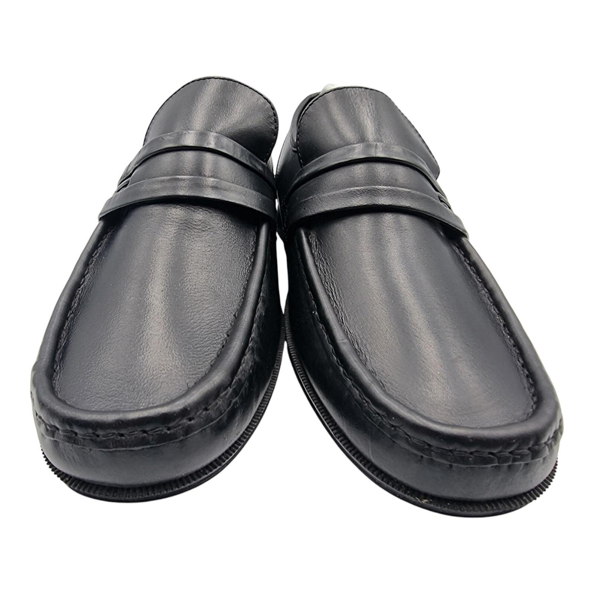 George Black George Black Shoes Faux Leather Slip On Loafers Wide Fit Men's UK Size 6