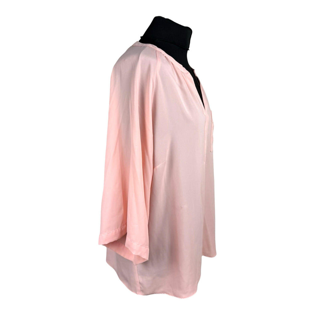 Principles by Ben De Lisi Blouse Top Women's UK Size 16 3/4 Sleeve Pale Pink