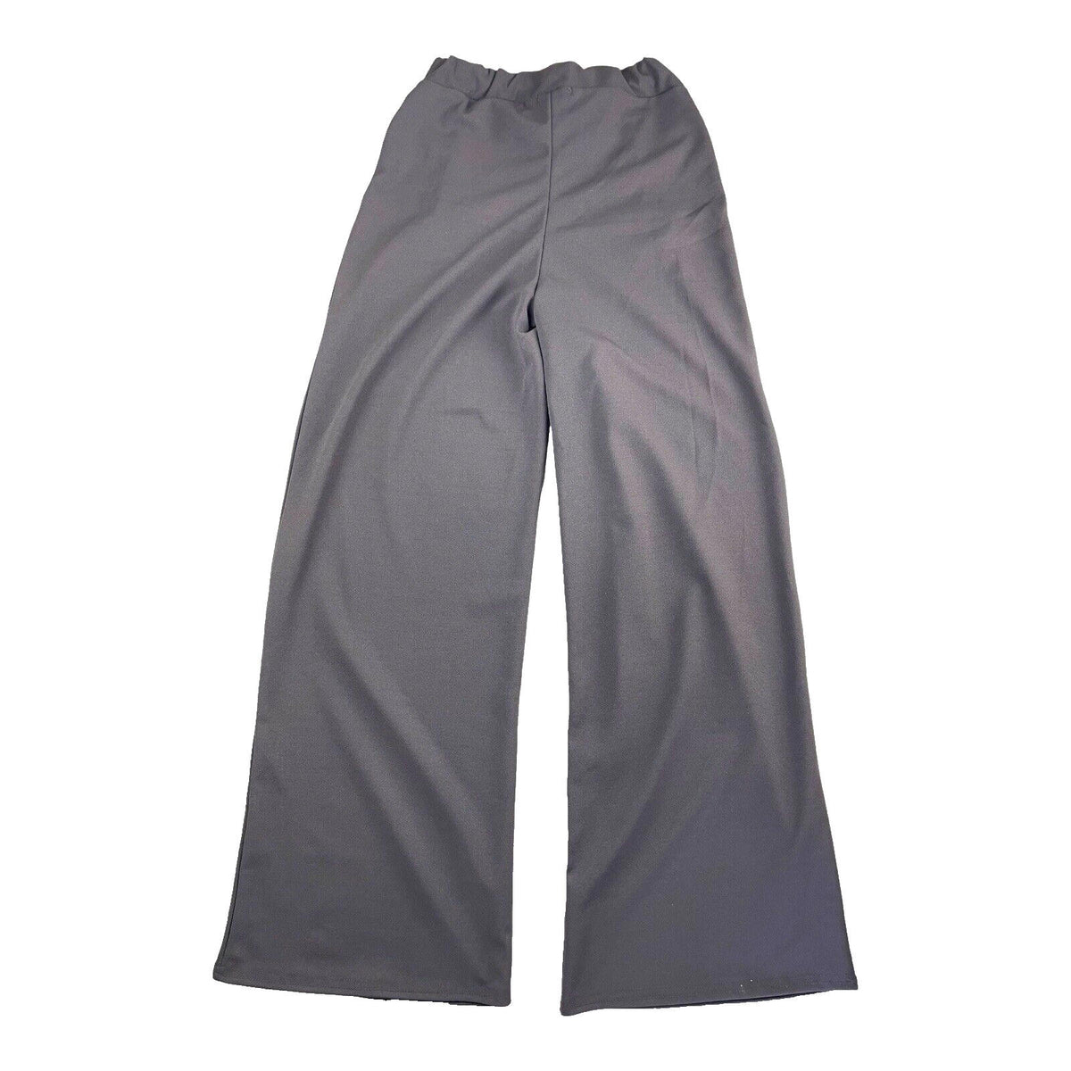 Pretty Little Thing Trousers Brown Women's UK Size 8 Straight Leg High Waist