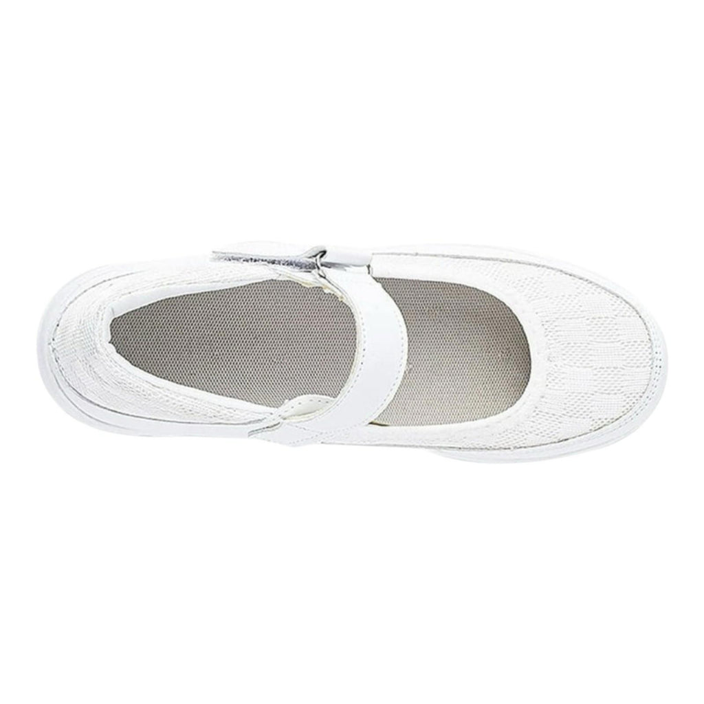 Git Up White Nurse Shoes Adjustable Strap Women's UK Size 9.5