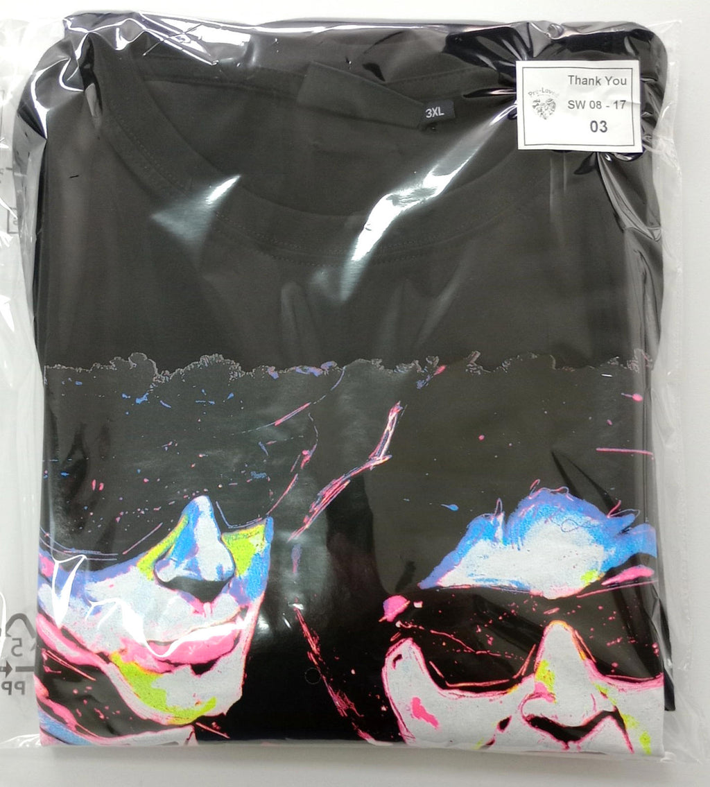 Bigteeshirt.co.uk Black Blues Brothers Graphic Print T-Shirt Tall Men's UK Size 3XL Black 100% Cotton