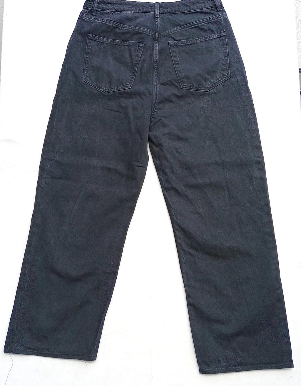 TopShop Black Topshop Jeans Men's UK Size 34" Waist 32" Leg Black 100% Cotton 5 Pocket Design