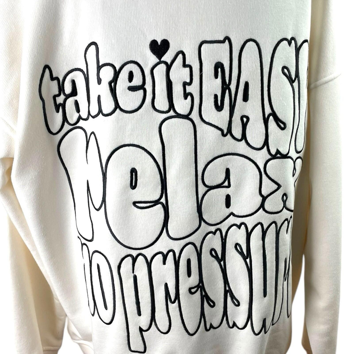 The Couture Club Off White Oversized Hoodie Women’s UK Size XXS