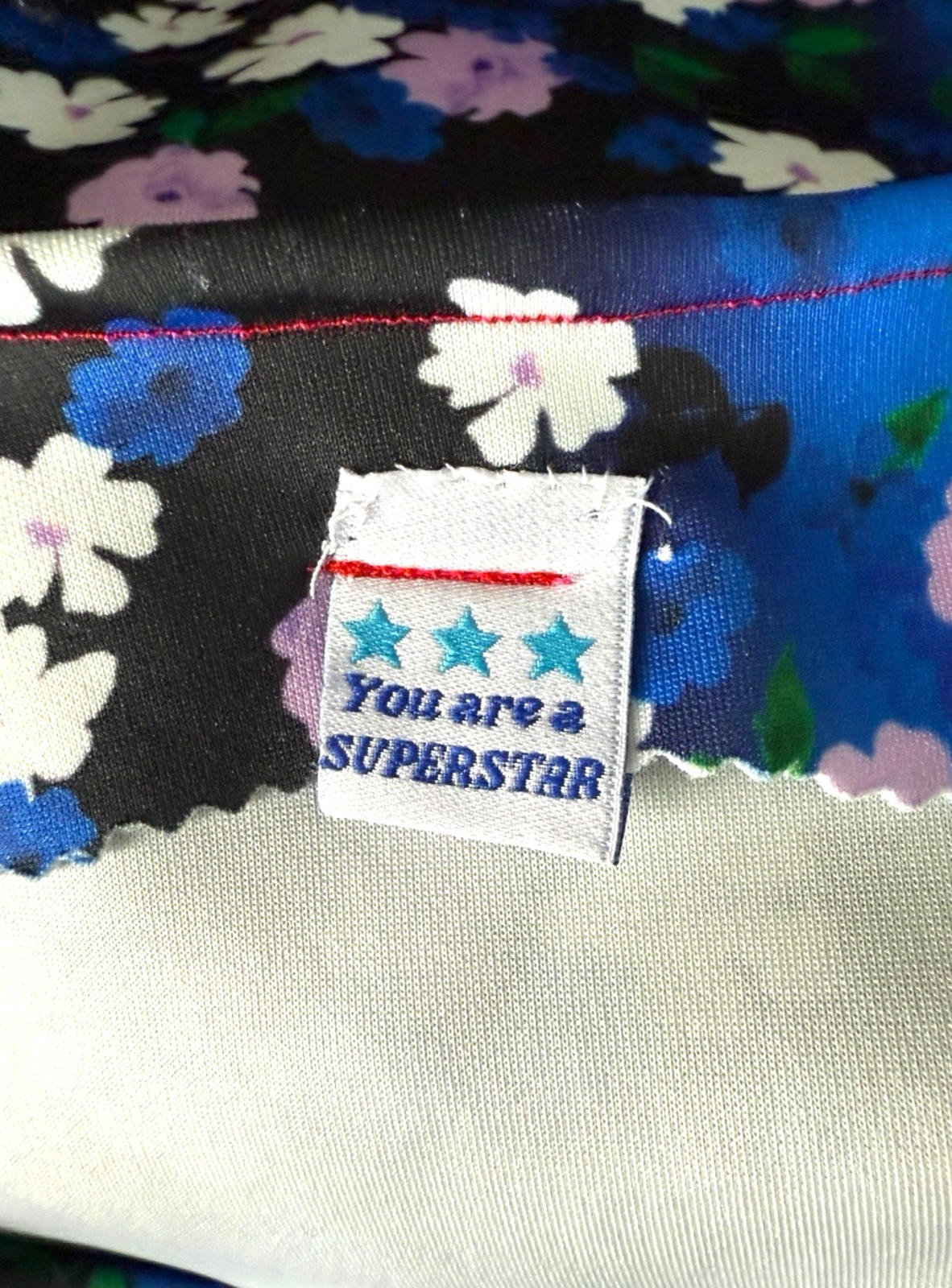 Your A Superstar Floral Aline Dress Short Sleeve Summer Women's UK Size M