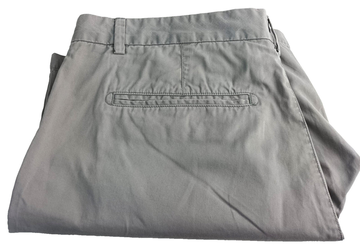 Next Chino Shorts Men's UK Size 38W Grey 100% Cotton Zip Front Pockets