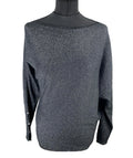 Sosander Black Sparkle Jumper Long Sleeve Women's UK Size S