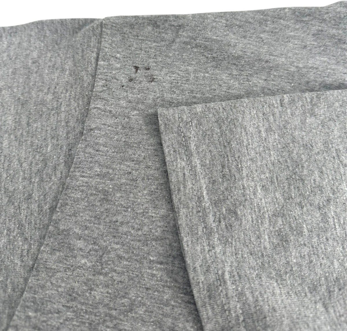 Gildan Gray Tully Lacrosse T-Shirt Men's UK Size M Grey Graphic Print Short Sleeve Crew Neck