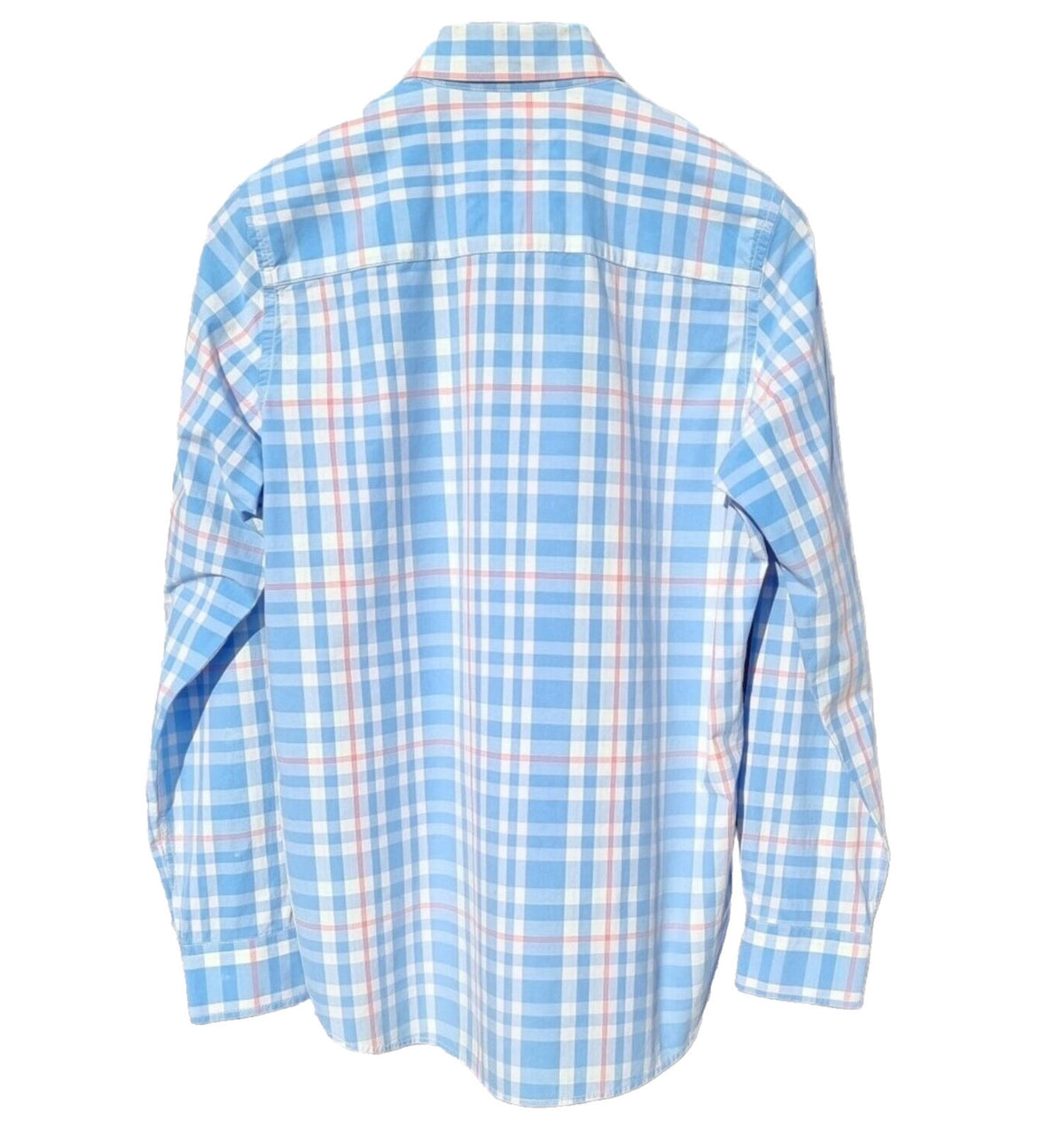 Kingsley Heath Muscle Shirt Men's UK Size M Check Soft Touch Luxury Long Sleeve