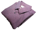 Next Shirt Men's UK Size S Long Sleeve Red Check Mixed Fabric Slim Fit