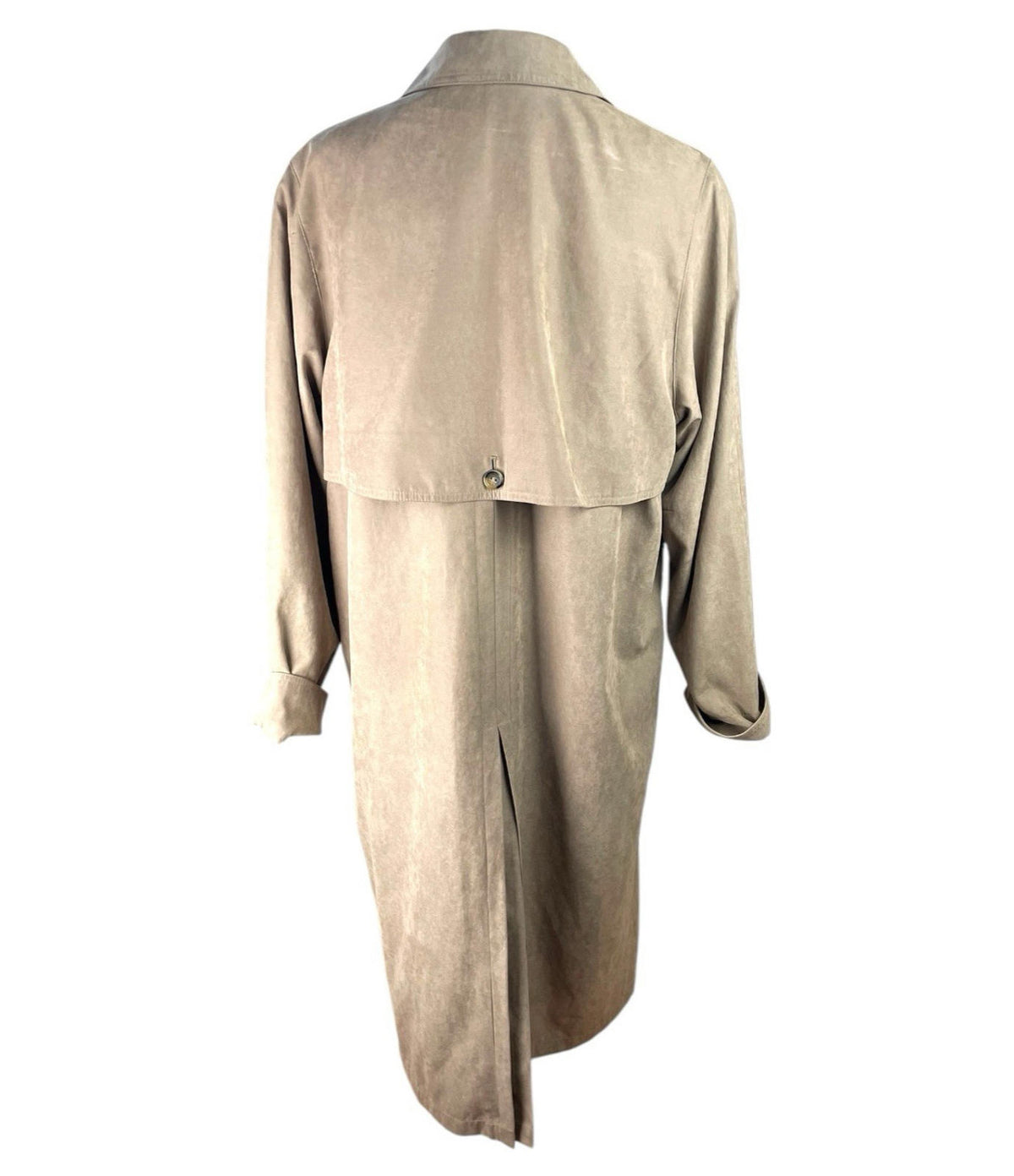 Berkertex Brown Vintage Soft Shell Trench Coat Women's UK Size 14